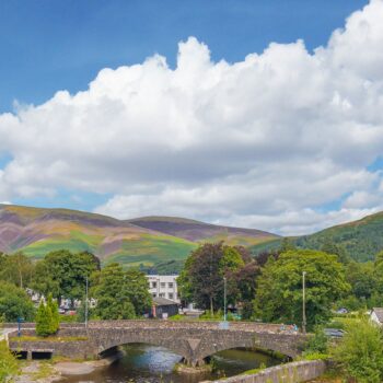 Skiddaw and Latrigg Views from The Hytte, keswick